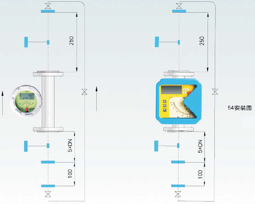 氧氣轉(zhuǎn)子流量計(jì)安裝要求圖四